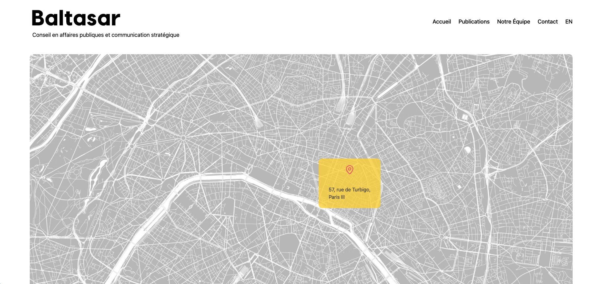 Site Internet Baltasar.paris